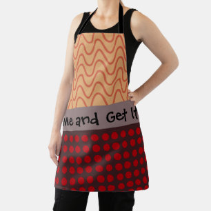 Waves and Rain Apron