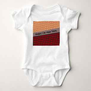 Waves and Rain Baby Bodysuit