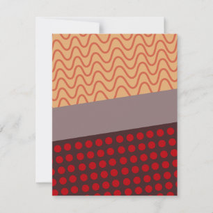 Waves and Rain Card