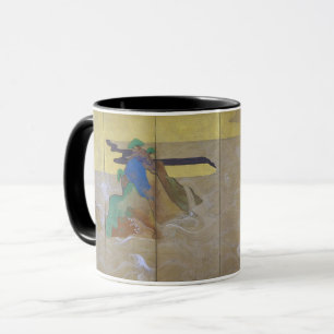 Waves at Matsushima (Left), Tawaraya Sotatsu Mug