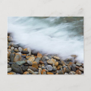 Waves Breaking Onto Pebbles, Tsitsikamma Postcard