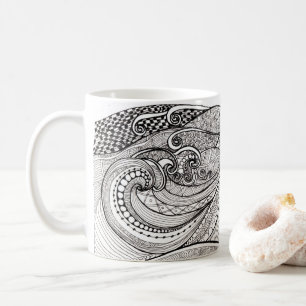 Waves coffee mug