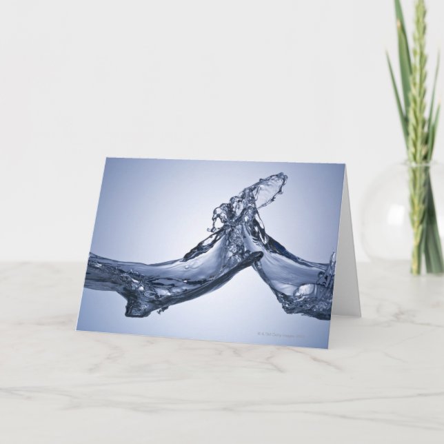 Waves collide card (Front)