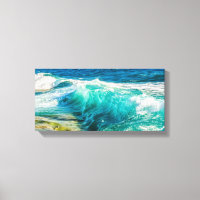 Waves Crashing Canvas Art