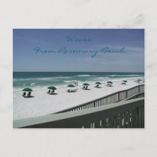 Waves From Rosemary Beach Postcard