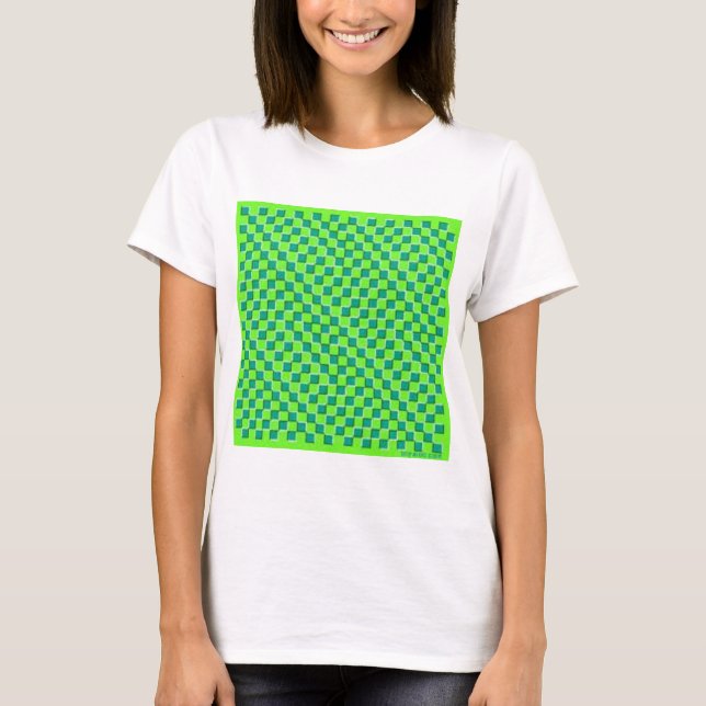 Waves Illusion T-Shirt (Front)
