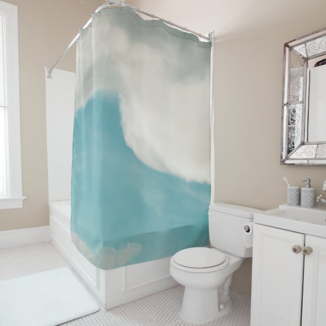 waves in all ways shower curtain (In Situ)