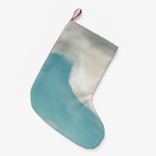 waves in all ways small christmas stocking