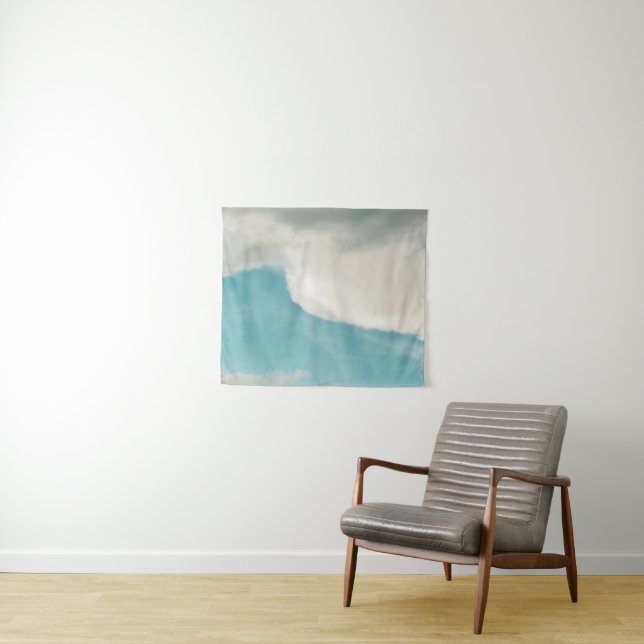 waves in all ways tapestry (In Situ (Horizontal))