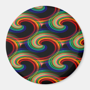 Waves in colours.... magnet