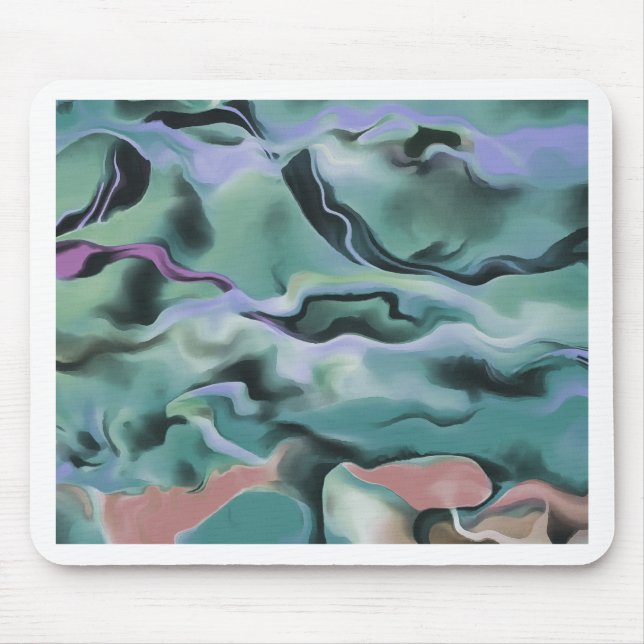 Waves In Harmony Mouse Mat (Front)