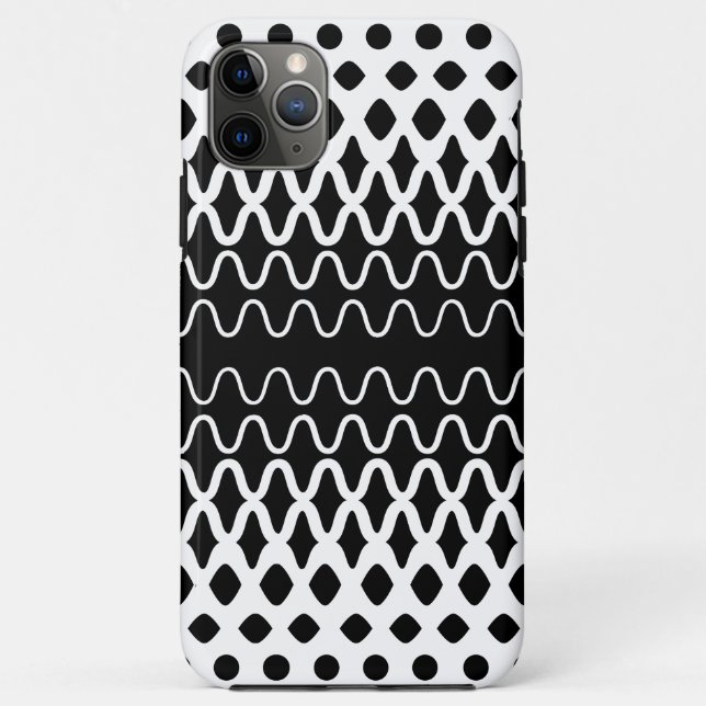 Waves Into Particles Case-Mate iPhone Case (Back)