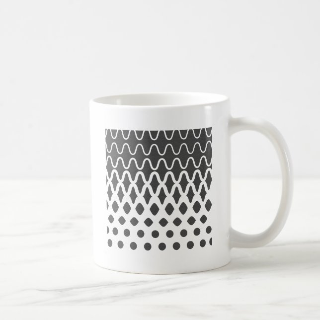 Waves into Particles Coffee Mug (Right)