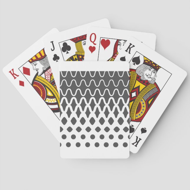 Waves into Particles Playing Cards (Back)