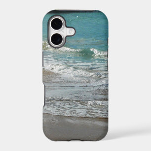 Waves Lapping on the Beach Turquoise Blue Ocean