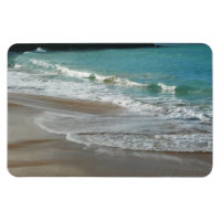 Waves Lapping on the Beach Turquoise Blue Ocean