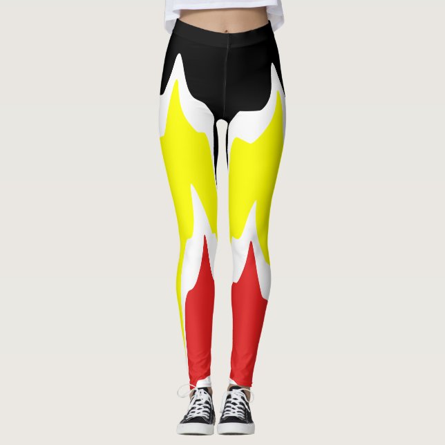 waves liquid flow leggings (Front)