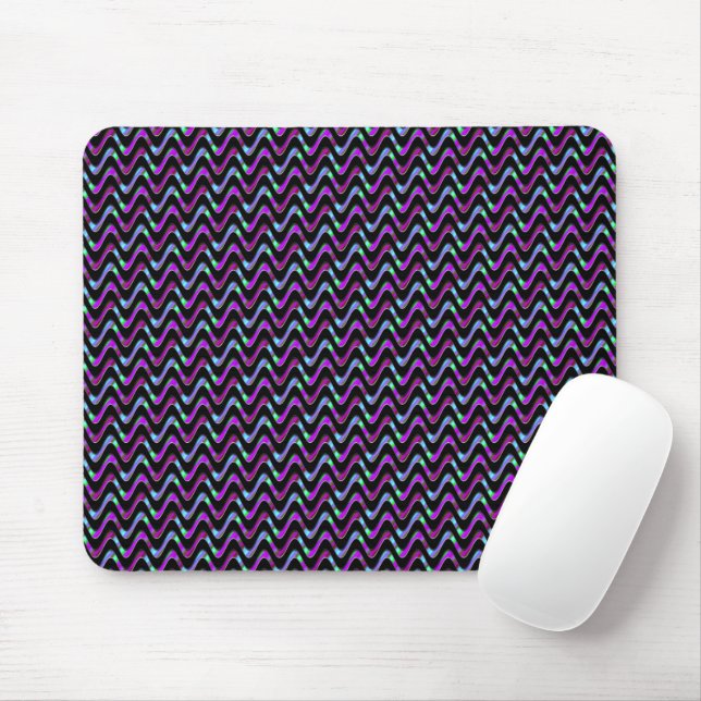 Waves...... Mouse Mat (With Mouse)
