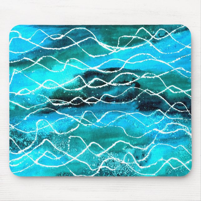 'Waves' Mousepad (Front)