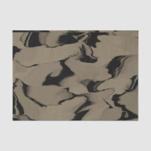 Waves of Black and Brown Tissue Paper