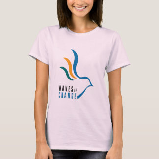 Waves of Change Lady's Organic T-shirt