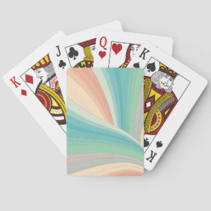 Waves of Colour Playing Cards