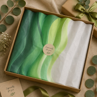 Waves of Eden Tissue Paper