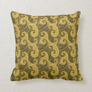 Waves of gold American MoJo Pillow