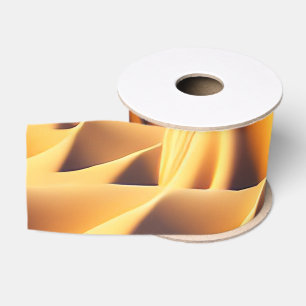 Waves of Gold Grosgrain Ribbon