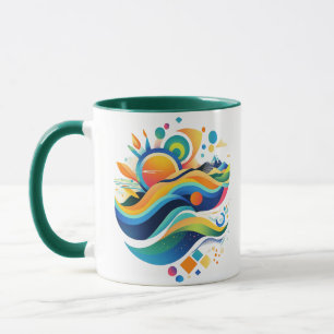 Waves of Life Mug