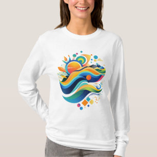Waves of Life T-Shirt