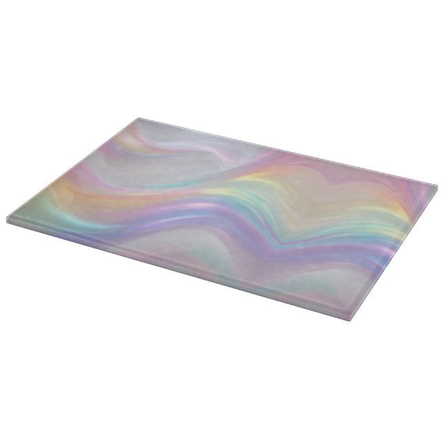 Waves of Light Cutting Board (Corner)