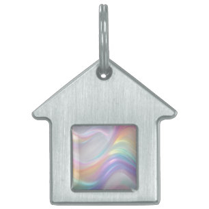 Waves of Light Pet ID Tag