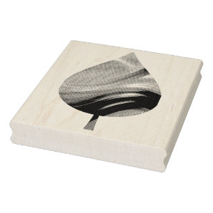 Waves of Light Rubber Stamp