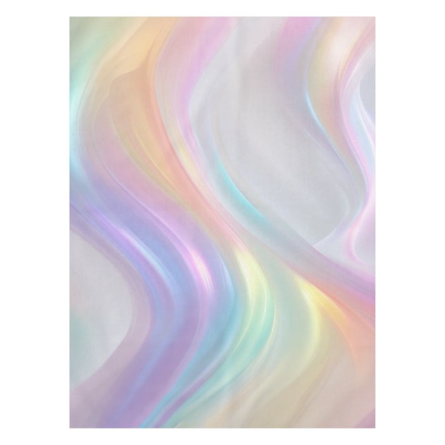 Waves of Light Tablecloth (Front)