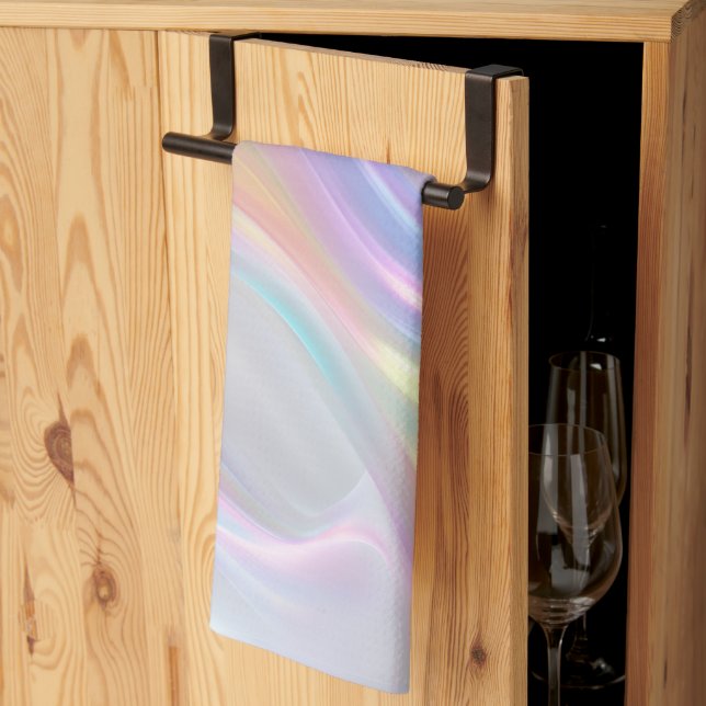 Waves of Light Tea Towel (Thirds Fold)