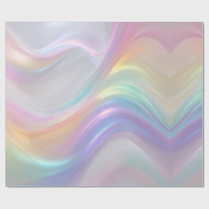 Waves of Light Wrapping Paper