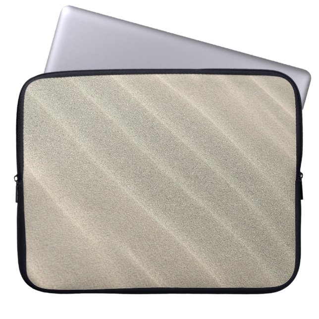 Waves of Sand Laptop Sleeve (Front)