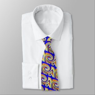 Waves of success tie