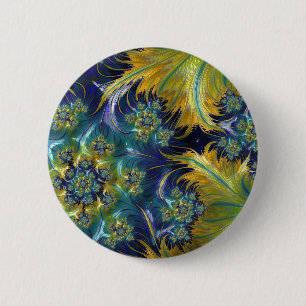 Waves of Sunshine 6 Cm Round Badge