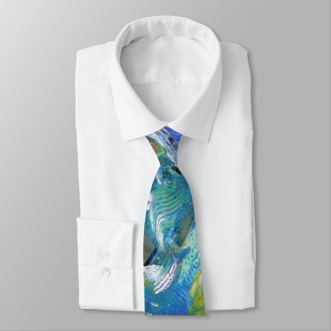 Waves of the Sea Tie (Tied)