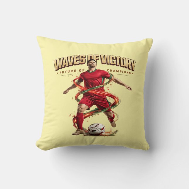 waves of victory cushion (Front)