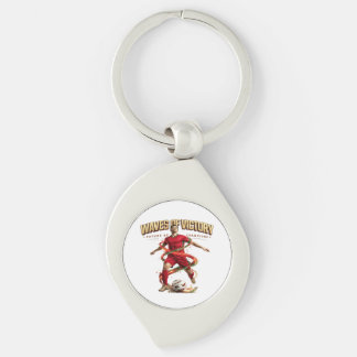 waves of victory key ring