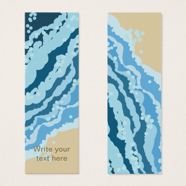 Waves on Sand Abstract (Front & Back)