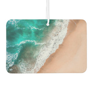 Waves on Sandy Beach Car Air Freshener