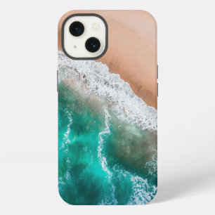 Waves on Sandy Beach iPhone 13 Case