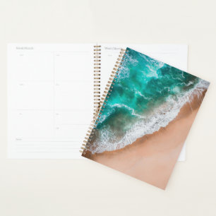 Waves on Sandy Beach Planner