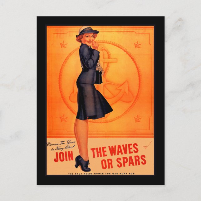 Waves or Spars Postcard (Front)