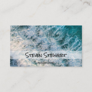 Waves   Photographer Business Card