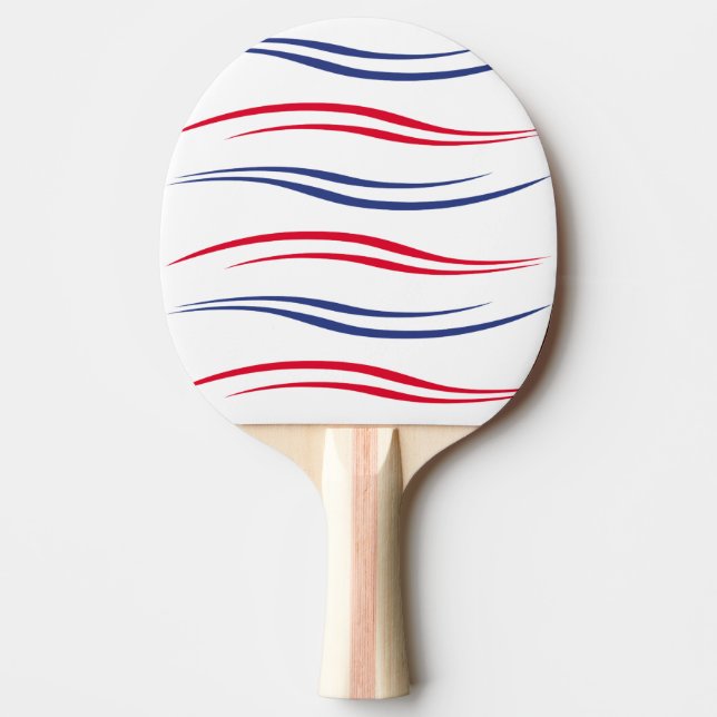 Waves Ping Pong Paddle (Front)